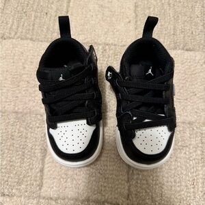 NEW Nike Jordan Black and White Sneakers